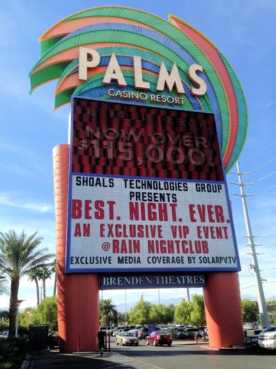 Frank Lamphere performed at The Palms Las Vegas